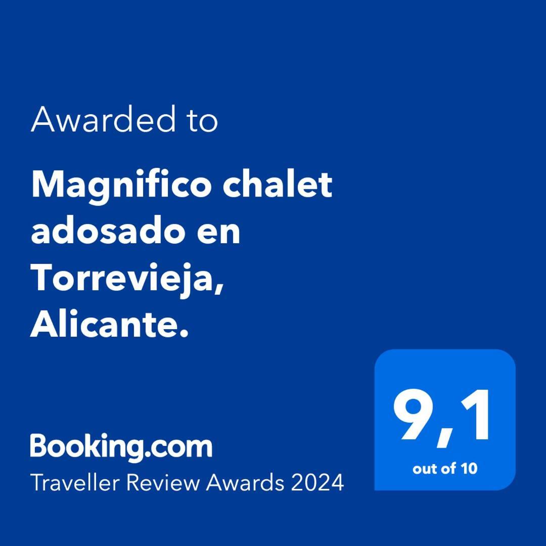 Magnifico Chalet Adosado En Torrevieja, Alicante. Esterno foto